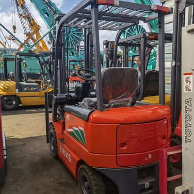 18000 kg Weight Orange Small Forklift with 3 Stage Mast Side Shift and Performance