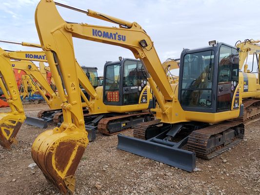 Low Hours Komatsu Pc56-7 Used Excavator in Shanghai with and Original Hydraulic Valve