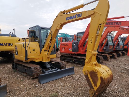 Low Hours Komatsu Pc56-7 Used Excavator in Shanghai with and Original Hydraulic Valve