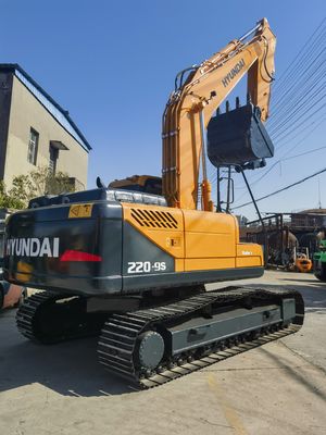 20 Ton Operating Weight Secondhand Original Hyundai 220LC-9S Excavator for Fast Shipping
