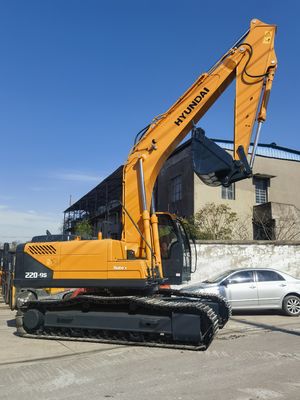 20 Ton Operating Weight Secondhand Original Hyundai 220LC-9S Excavator for Fast Shipping