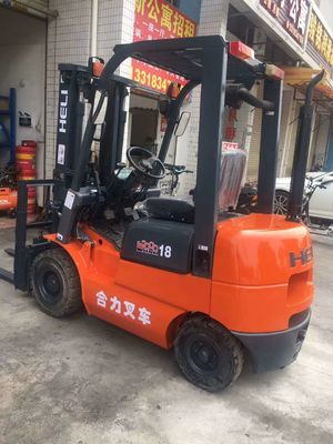 1800 kg Used HELI CPCD18 1.8ton Diesel Forklift with Side Shift Excellent Condition