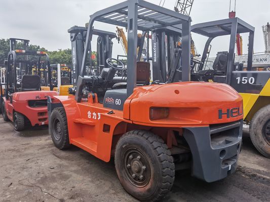 Retail Used HELI 6 Ton Diesel Forklift CPCD60 with Competitive Sale Option