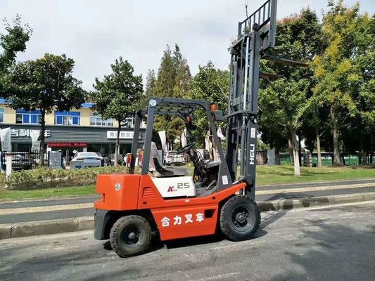 Longhua 2022 HELI 2.5 ton LPG forklift CPYD25 with K25 engine power source diesel engine