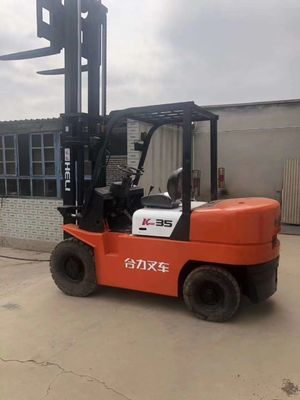 3.5T HELI K35 Container Forklift Diesel Engine Power Source and Routine Fork Width