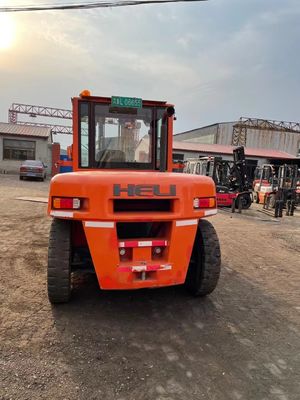 10Ton HELI K100 Diesel Forklift with Side Shift Fork Positional Machinery Repair Shops