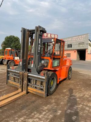 10Ton HELI K100 Diesel Forklift with Side Shift Fork Positional Machinery Repair Shops