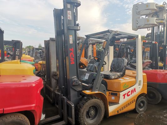 2500 kg Weight Used TCM Forklift FD25T6 2.5 tons Japan Original in Good Condition