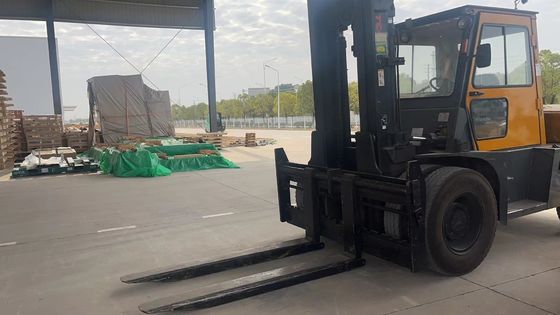 8ton TCM FD80 Forklift in Shanghai with Routine Dimensions and Fork Width