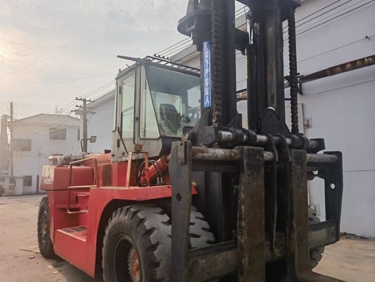6m height clamp truck TCM FD250 25 tons diesel used forklift with sideshift in Shanghai