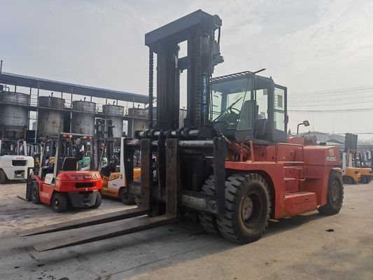 25 Ton TCM Forklift FD250 Used Longhua Forklift with Routine Dimensions