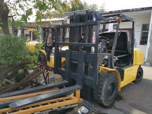 5 Ton Japan Original Komatsu FD50-7 Diesel Forklift in Shanghai with 1200mm Fork Length
