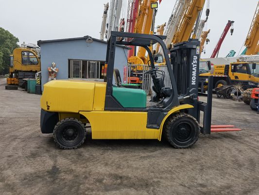 Manual Power Source Komatsu FD50 Forklift with Original Japan Lifting Technology
