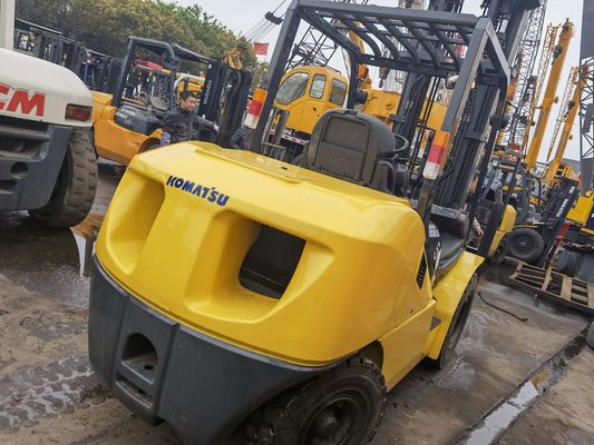 Used Komatsu 5ton Diesel Forklift FD50-10 FD50-7 Forklift Trucks with 2 stage mast