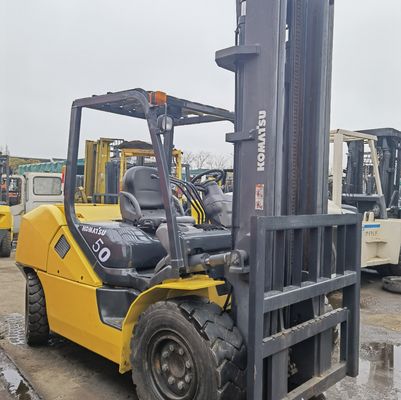 Shanghai Instock Komatsu FD50-10 5ton Forklift with 2.5ton 3ton 3.5ton 5ton 7ton 15tons
