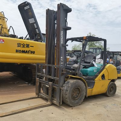 5ton Forklift Komatsu FD50-10 FD50-7 FD50 with Manual Power Source and Good Condition