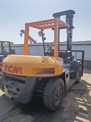 Excellent Condition 2019 Used Japanese 7 Ton TCM Forklift FD70 and Routine Fork Width