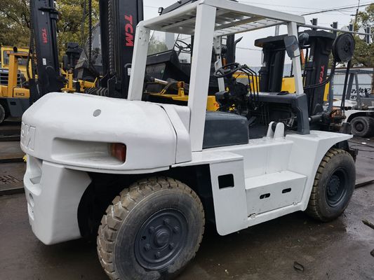 Fork Length 7 Ton Used TCM Japan Original Mini Diesel Forklift in Good Condition