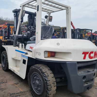 Routine Fork Length Used TCM Toyota Material Handling Equipment 7 Ton Diesel Forklift