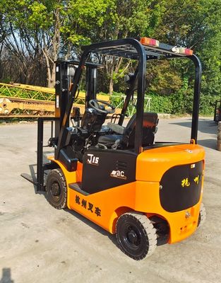 Hangcha J15 Technology 1.5 Ton Electric Forklift Truck with Lithium Battery Used