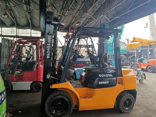 Industrial 2.5 Ton Gas Diesel Forklift with Toyota Seat Lift Height 4.8m 4.5m 6m Used