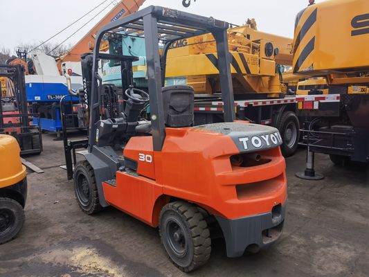 Affordable Used Toyota FD30 Forklift 3 Ton with Middle Cylinder and Fork Width routine