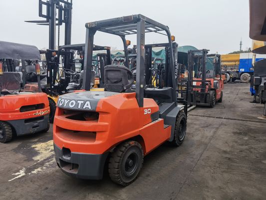 Affordable Used Toyota FD30 Forklift 3 Ton with Middle Cylinder and Fork Width routine