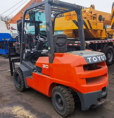 Affordable Used Toyota FD30 Forklift 3 Ton with Middle Cylinder and Fork Width routine
