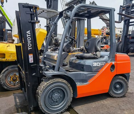 3000 kg Gasoline Engine Toyota 8F30 Hydraulic Diesel Forklift for Heavy Loads