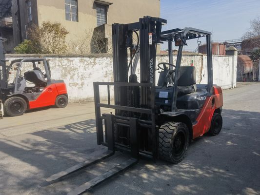 TOYOTA 8F30 7F30 FD30 diesel engine forklift with 4.5m fork length and 3 stage mast