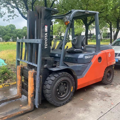 Powerful Gasoline Engine Toyota 5 Ton Diesel Forklift Truck with Japan Engine
