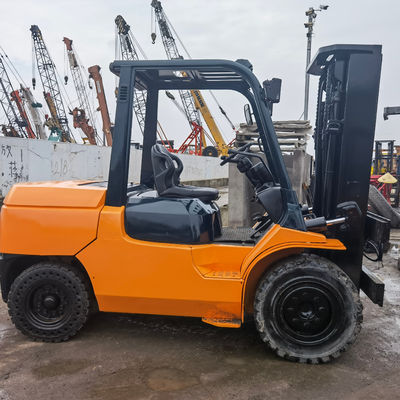 Used Toyota 7F50 Forklift 3 Tons 5 Tons 7 Tons Japanese Band with Routine Fork Width