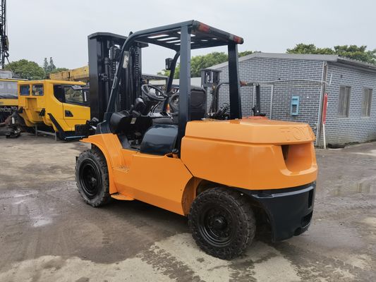 Used Toyota 7F50 Forklift 3 Tons 5 Tons 7 Tons Japanese Band with Routine Fork Width