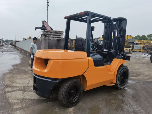 Used Toyota 7F50 Forklift 3 Tons 5 Tons 7 Tons Japanese Band with Routine Fork Width