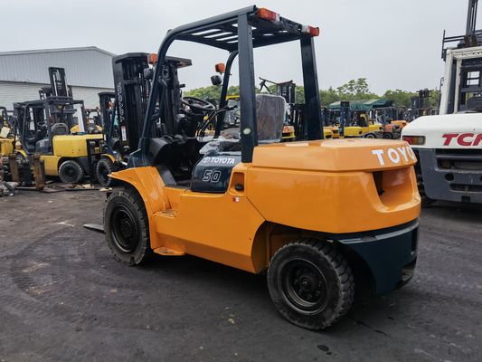 Make Toyota 5 ton forklift Used FD50 7f50 8f30 3tons forklift 5tons Diesel Forklift