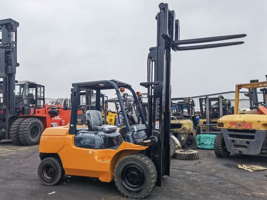 Make Toyota 5 ton forklift Used FD50 7f50 8f30 3tons forklift 5tons Diesel Forklift
