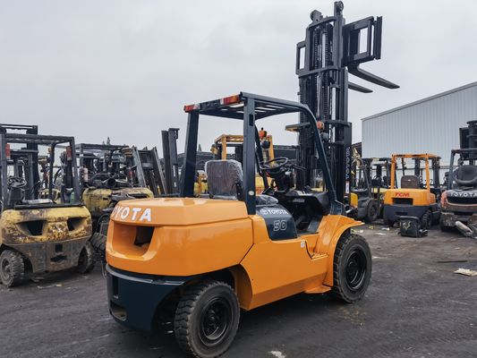 Chinese 4 Tons Forklift 5 Ton Diesel Forklift with 5000 kg Weight and Gasoline Engine