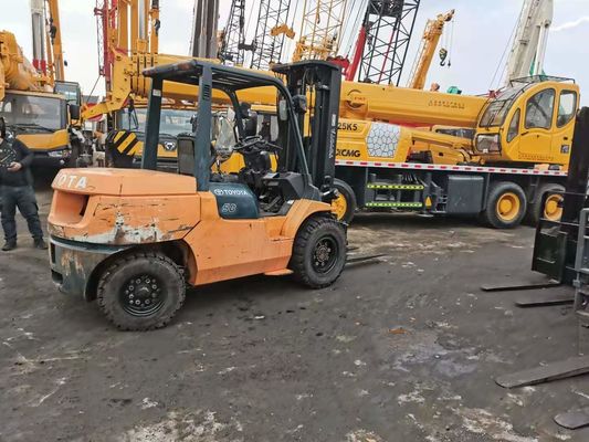 Original Repaint Toyota Japan 5 Ton 7F50 Hydraulic Forklift with Fork Length Routine