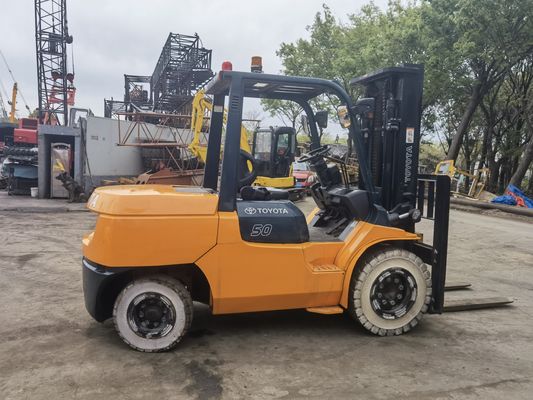 Used Toyota 4 ton 4.5 ton 5 ton Radiator Forklift Diesel Forklift Truck FD40 FD45 FD50