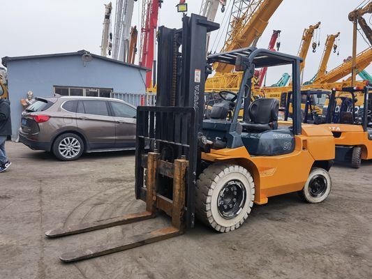 Used Toyota 4 ton 4.5 ton 5 ton Radiator Forklift Diesel Forklift Truck FD40 FD45 FD50