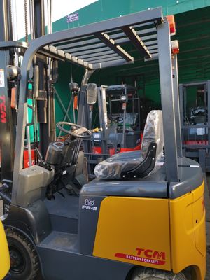 Second Hand Tcm Electric Forklift 1.5 Ton with Routine Fork Length and 1500 kg Weight