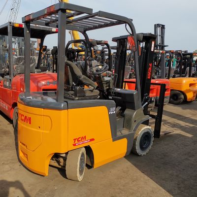 Used Electric Forklift TCM FB25-7 2.5Ton 4 Wheel Style 1.5Ton 2Ton 3Ton 3.5Ton 4.0Ton