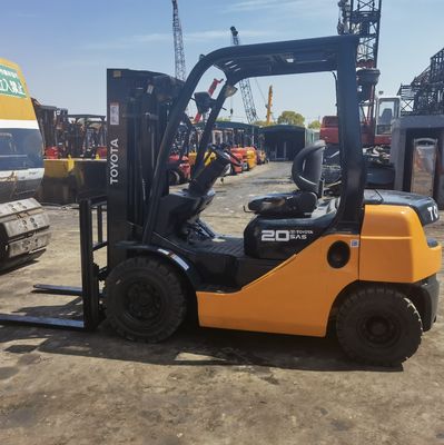 2 Ton Toyota Forklift with 3 Stage Mast Side Shift Toyota Seat 4.5m Lifting Height