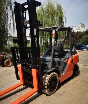 4500 KG Fork Width Routine Sino Jac Diesel Forklift Truck CPC30 with Air Conditioning