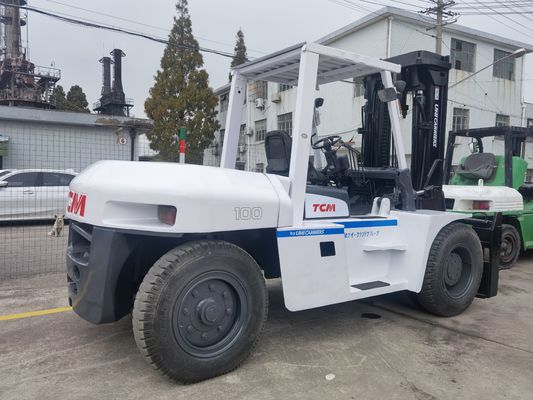 100 Ton Toyota Used Forklift in Japan Original Japan 10 TON Big Forklift TCM FD100