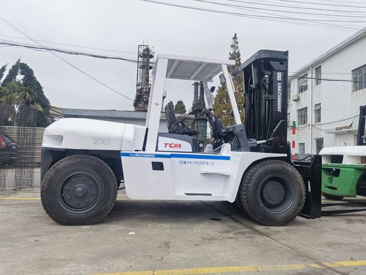 100 Ton Toyota Used Forklift in Japan Original Japan 10 TON Big Forklift TCM FD100