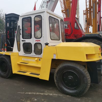 Building Material Shops 10000 kg Weight TCM FD100 10 ton Japan Original Forklift