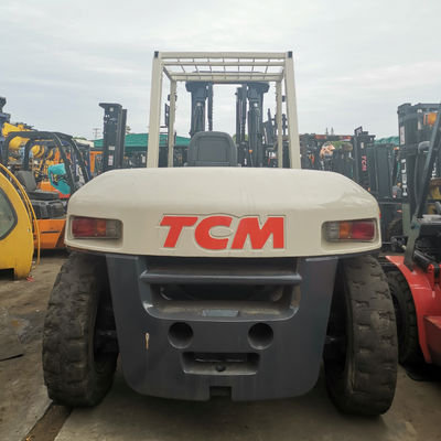 10 ton 3m Forklift Used TCM FD100 Forklift with Diesel Engine and Routine Fork Length