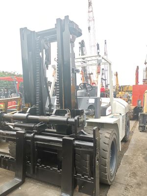 10 ton 3m Forklift Used TCM FD100 Forklift with Diesel Engine and Routine Fork Length