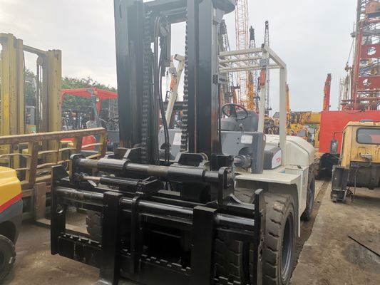 10 Ton Diesel Forklift Truck with ISUZU Engine TCM Technology and Routine Fork Width